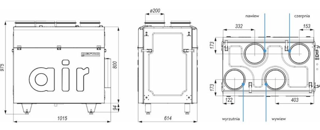 rysunek-techniczny-rekuperator-defro-drx-plus-v