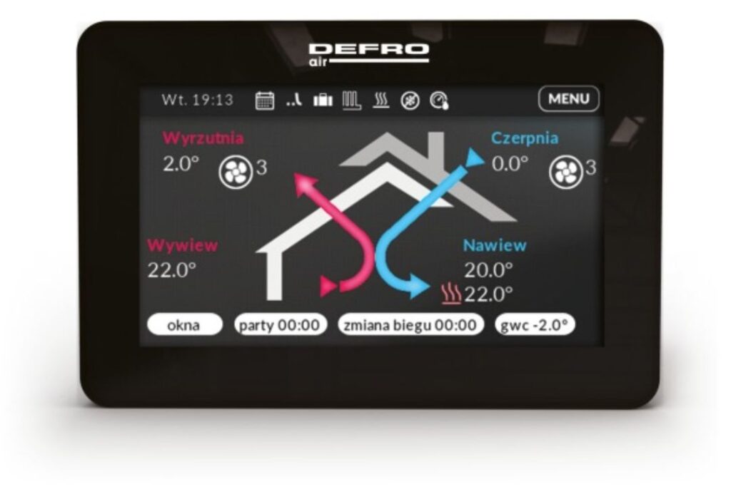 sterownik-rekuperator-defro-drx-plus-h