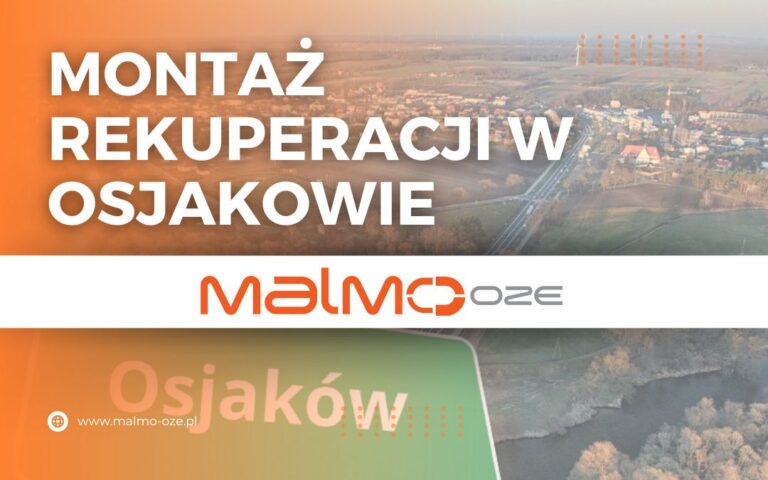 Montaż rekuperacji w Osjakowie