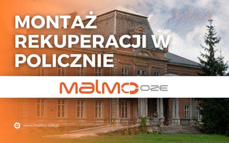 Montaż rekuperacji w Policznie
