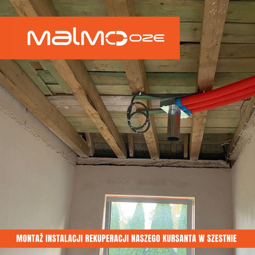 kurs rekuperacji - montaż Szestno