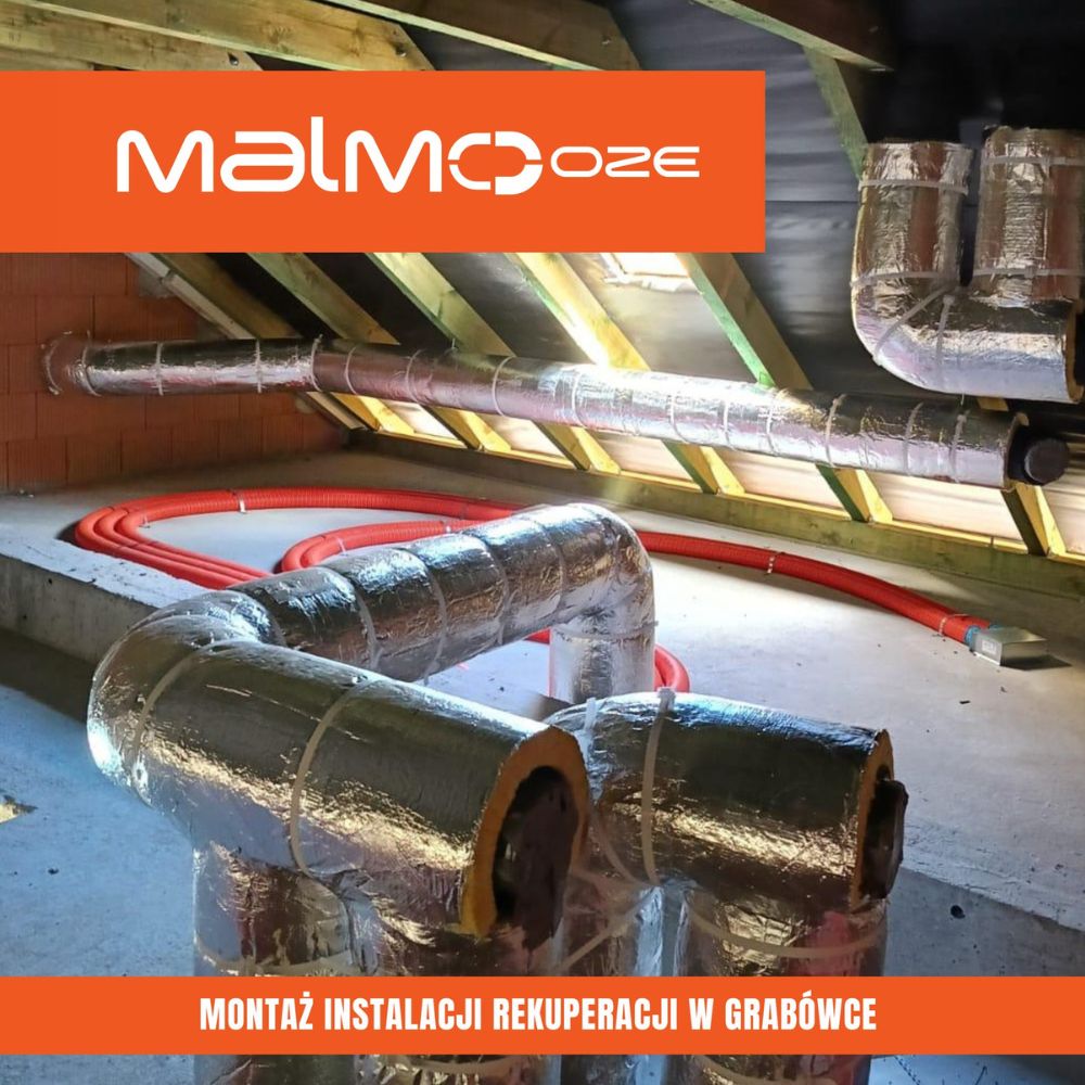 montaż rekuperacji - Grabówka