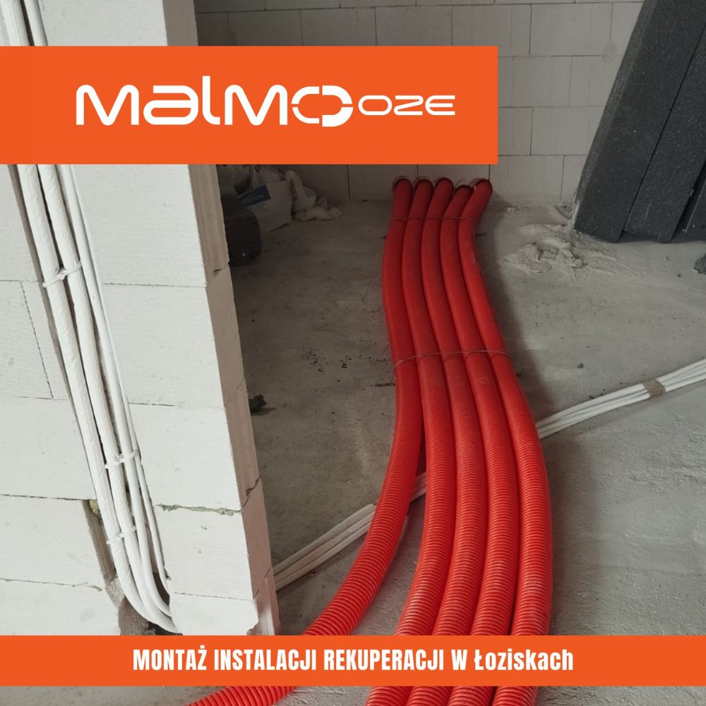 montaż rekuperacji Łoziska