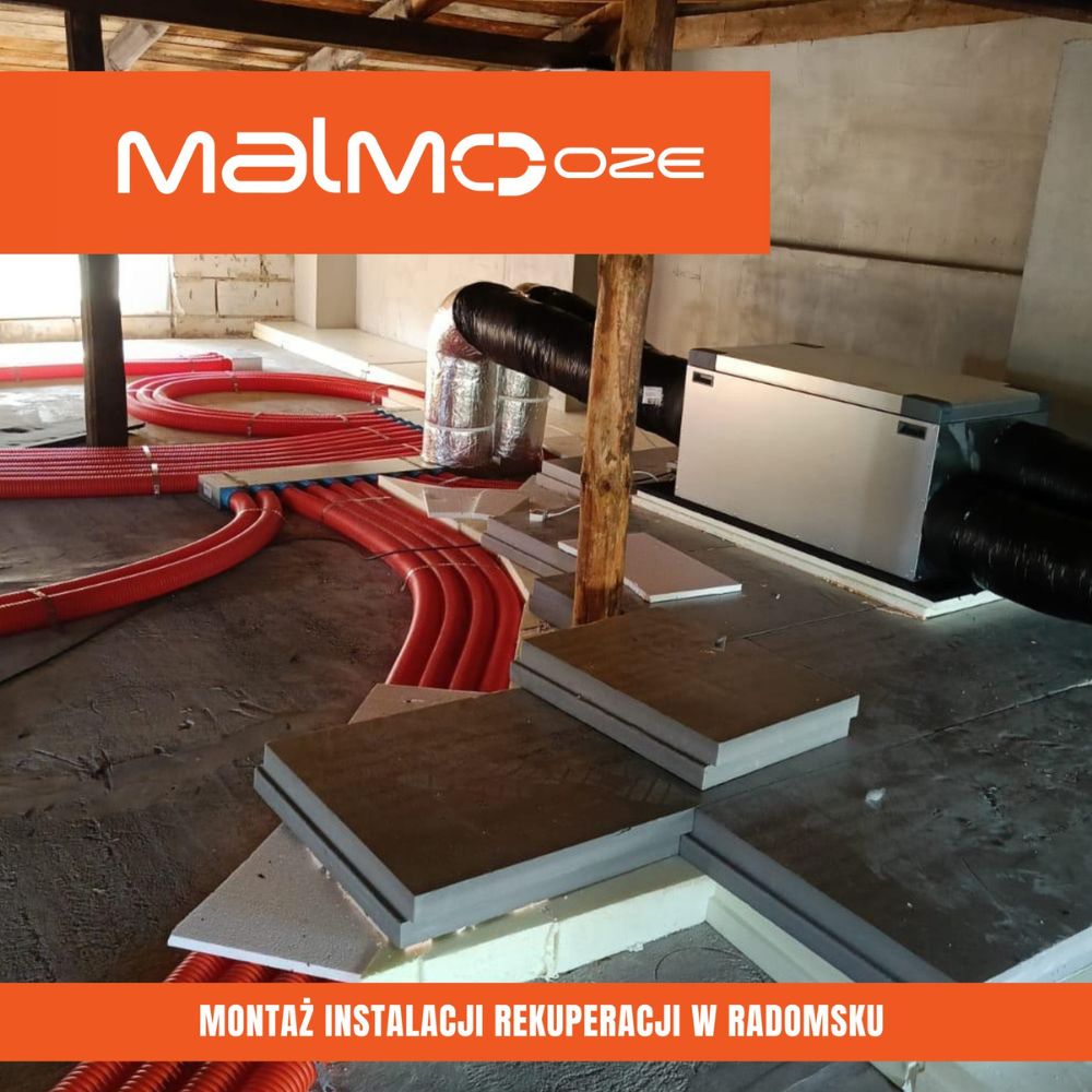 montaż rekuperacji Radomsko