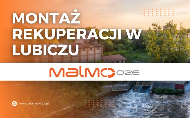 Montaż rekuperacji w Lubiczu