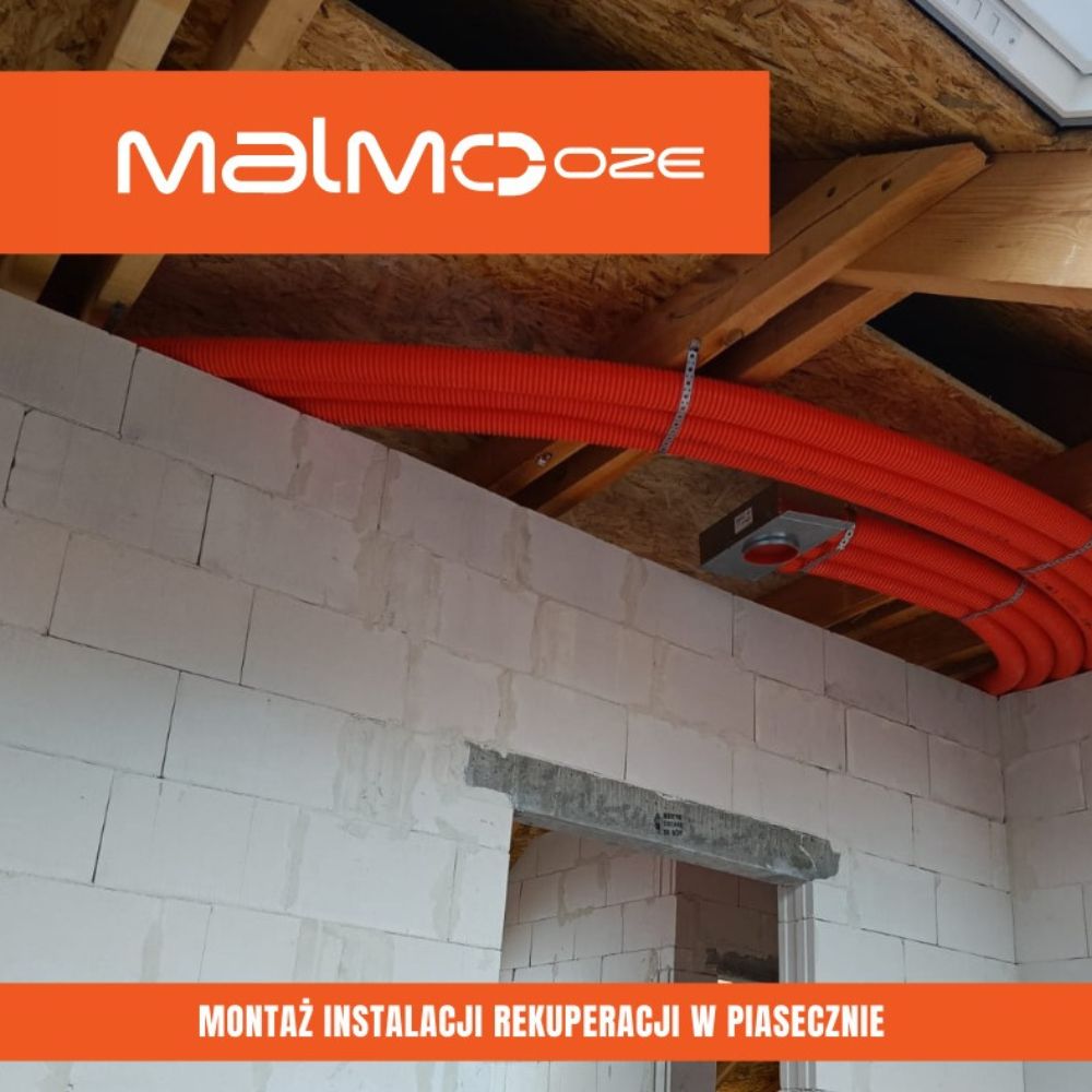 montaż rekuperacji w Piasecznie