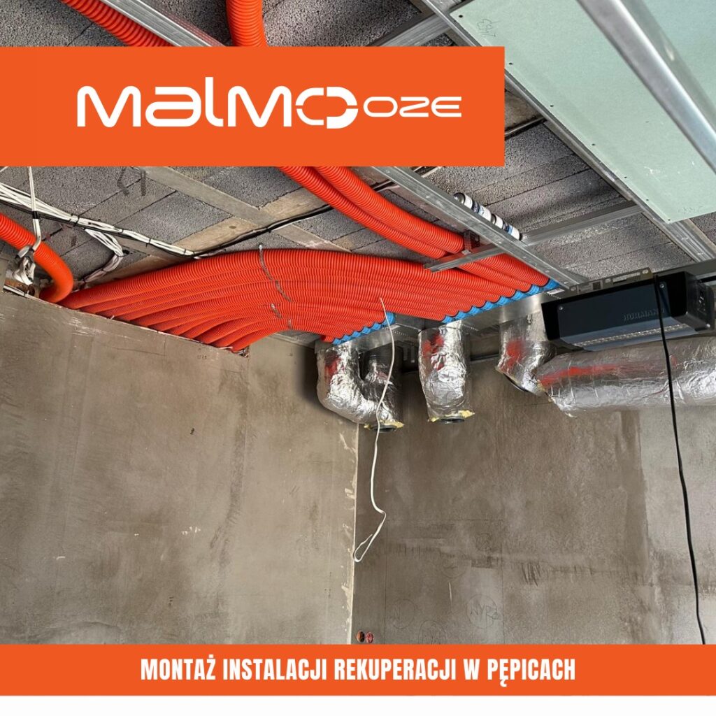 montaż-rekuperacji-w-pępicach