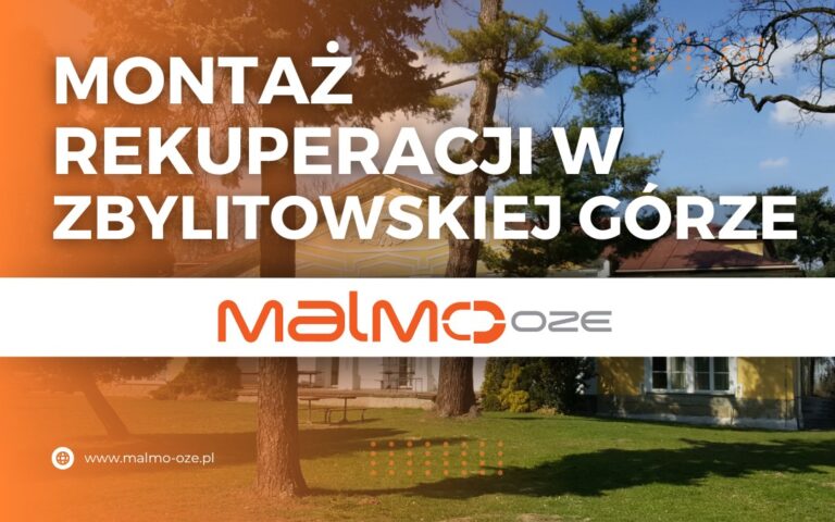 Montaż rekuperacji w Zbylitowskiej Górze