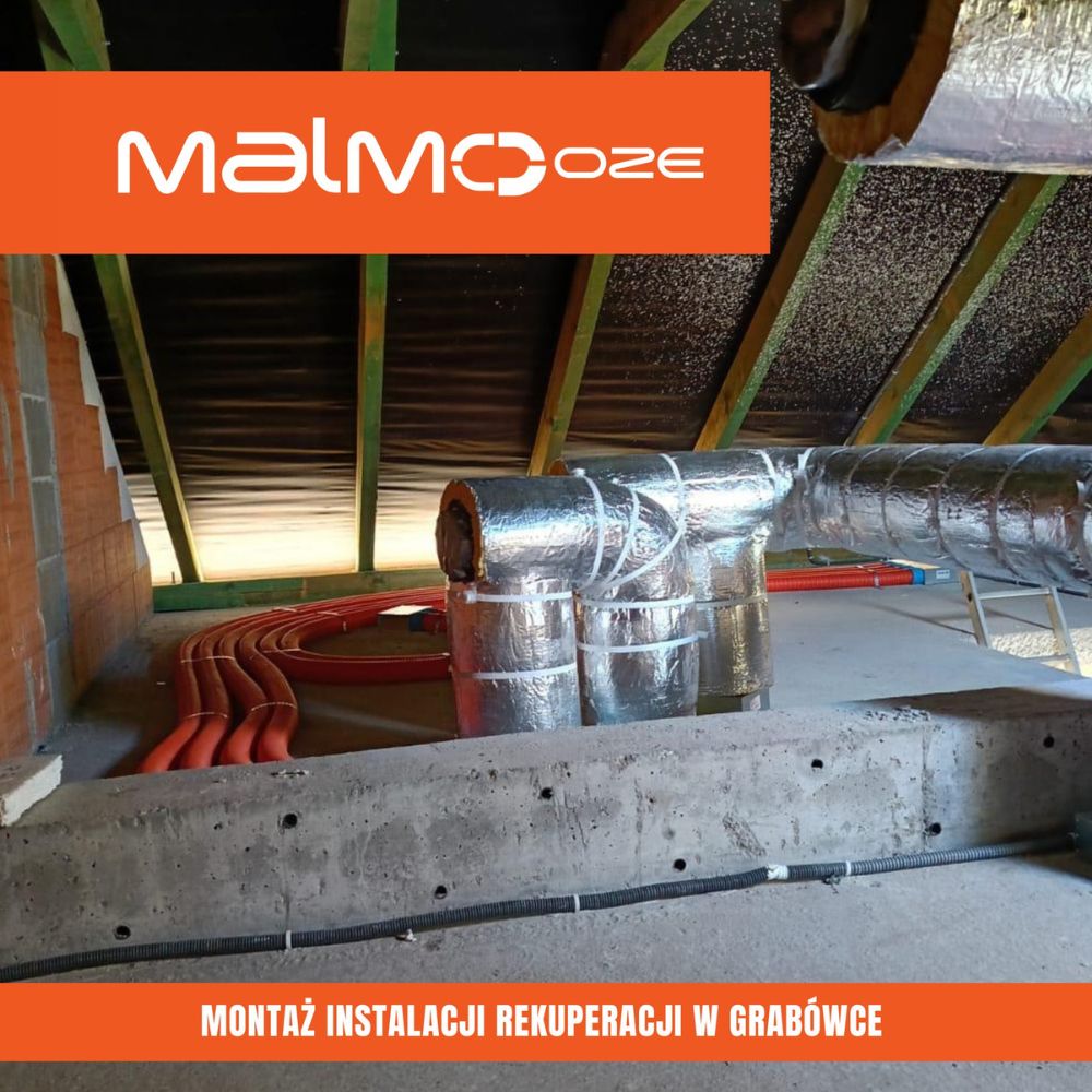 montaż wentylacji mechanicznej - Grabówka