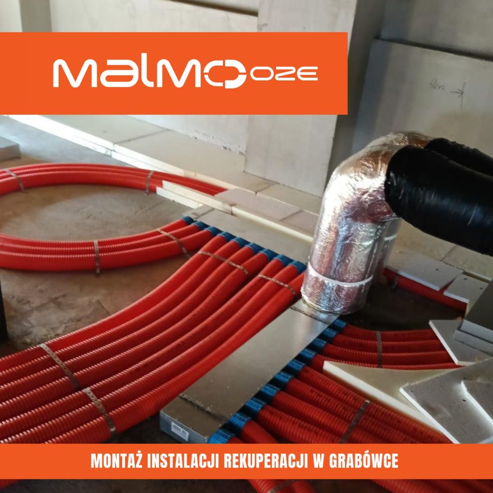 montaż wentylacji mechanicznej w Grabówce