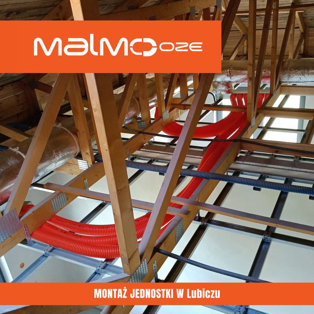 montaż wentylacji mechanicznej w Lubiczu