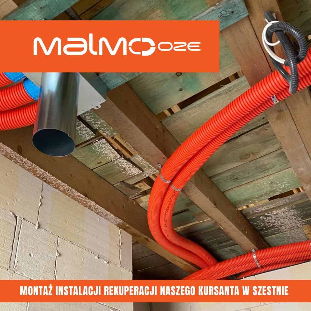 szkolenie rekuperacja - montaż Szestno
