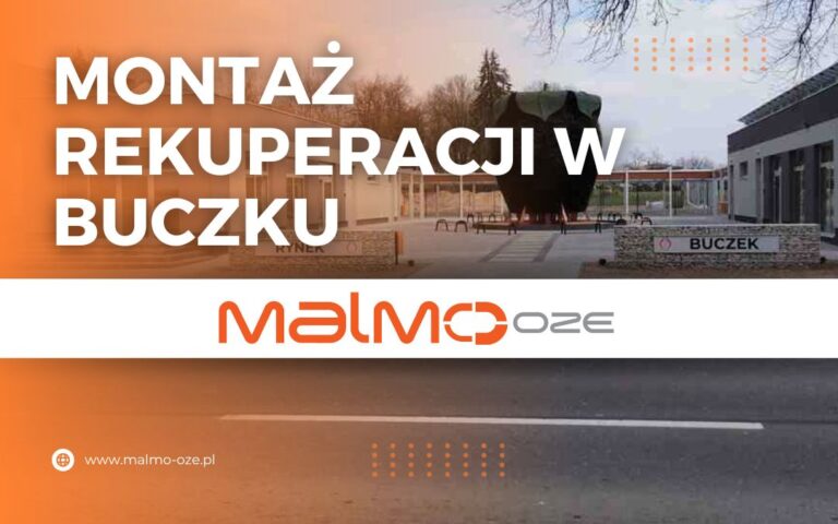 Montaż rekuperacji w Buczku