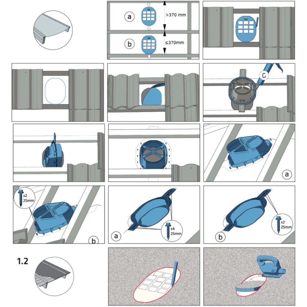 montaz-evo-przejscie-dachowe-vilpe