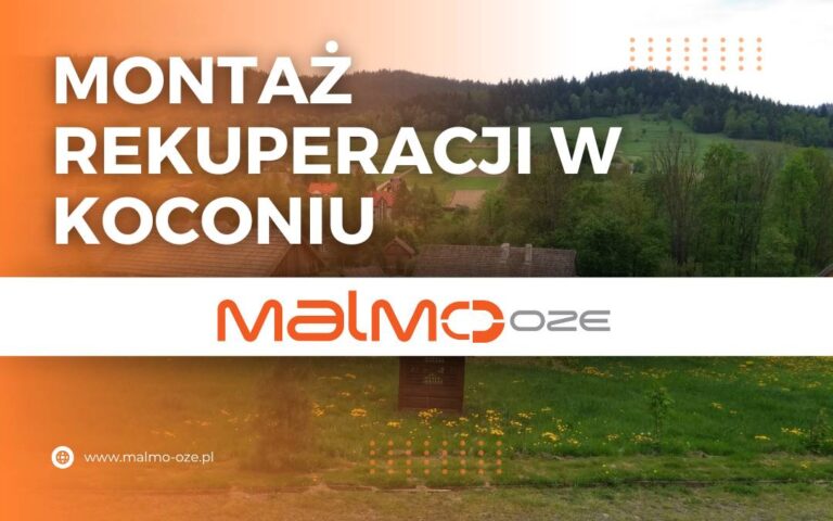 Montaż rekuperacji w Koconiu