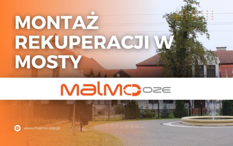 Montaż rekuperacji w Mosty