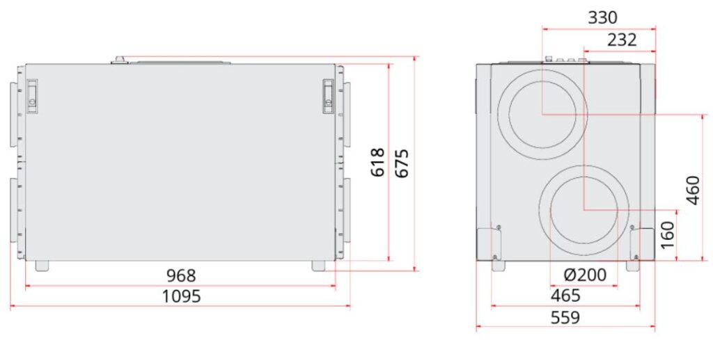 rekuperator-nordic-L6-sw-flexit-wymiary-opis