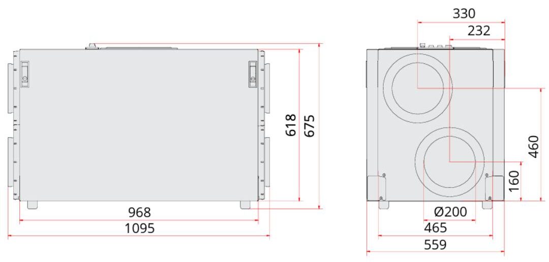rekuperator-nordic-L6-sw-flexit-wymiary-opis