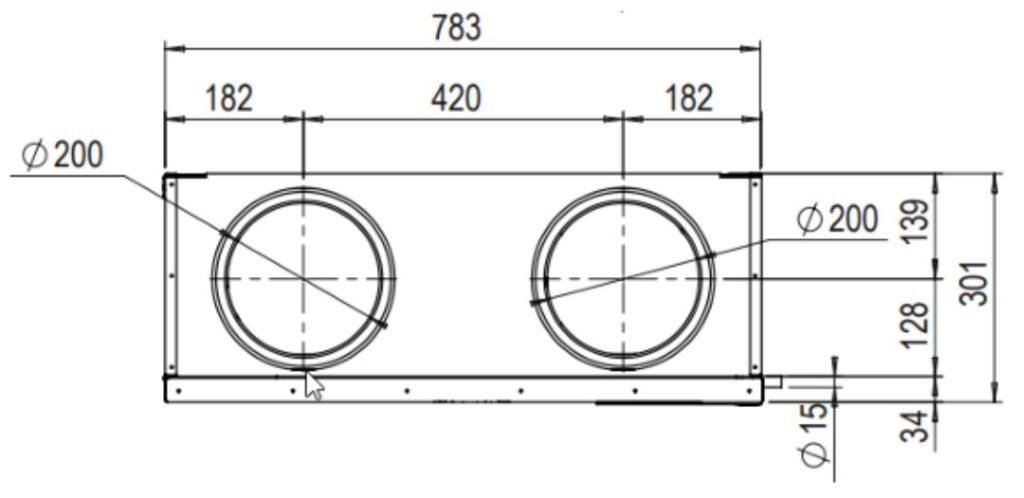 REKUPERATOR-AIROBOT-L5-wymiary-bok-opis