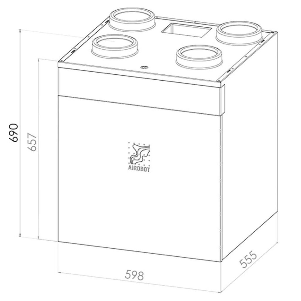rekuperator-airobot-v3-wymiary