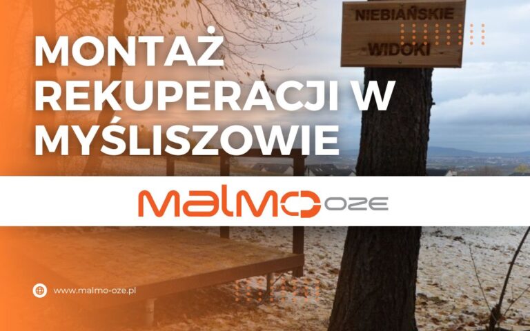 Montaż rekuperacji w Myśliszowie
