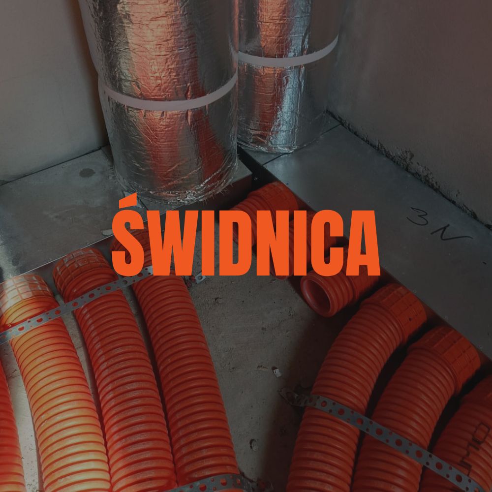 Montaż rekuperacji w Swidnica
