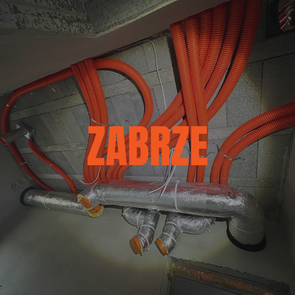 Montaż rekuperż rekuperacji Zabrzeacji w Zabrze