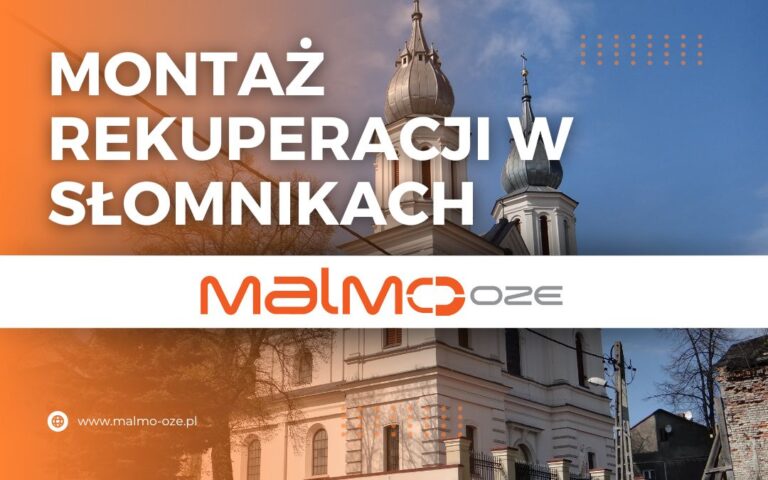 Montaż rekuperacji w Słomnikach