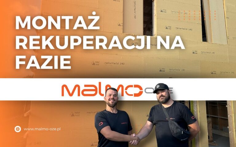 Montaż rekuperacji u Dawida „Fazy” Fazowskiego