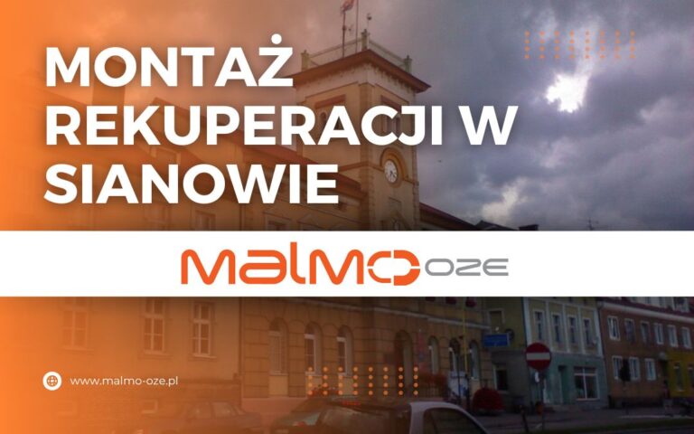 Montaż rekuperacji w Sianowie