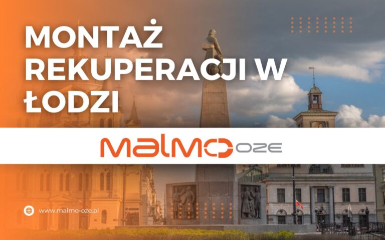 Montaż rekuperacji w Łodzi