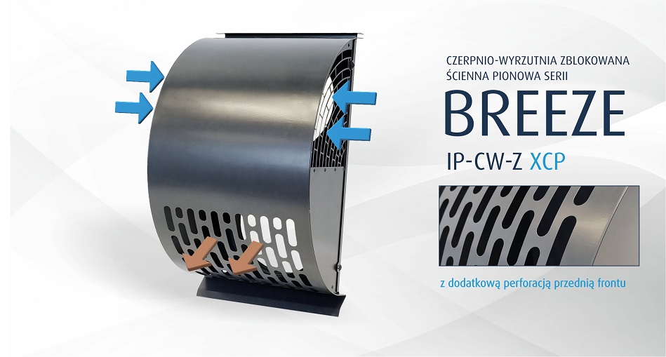 Czerpnio-wyrzutnia zblokowana BREEZE, prezentacja produktu