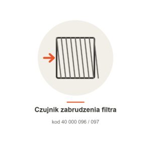 Czujnik zabrudzenia filtra, kod 40 000 096 / 097