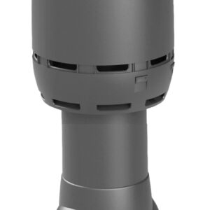 Kominek sanitarny izolowany VILPE FLOW 110P/IS/350 antracyt