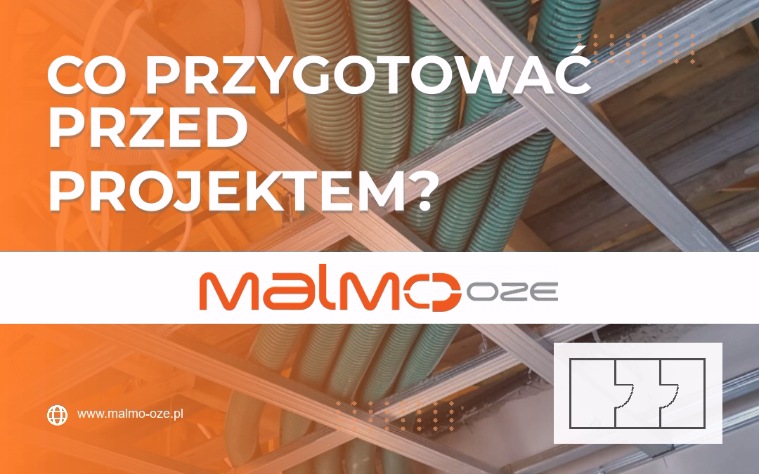 Co przygotować przed projektem rekuperacji? Schemat rzutu i przewody instalacji na budowie.