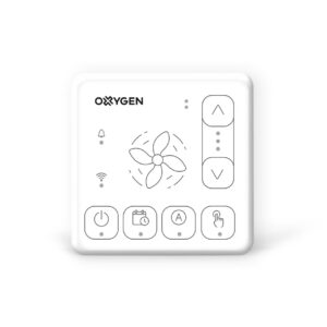 Panel sterowania Oxygen Easy Wi-Fi i Bluetooth, biały