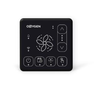 Panel sterowania Oxygen Easy Wi-Fi i Bluetooth, czarny